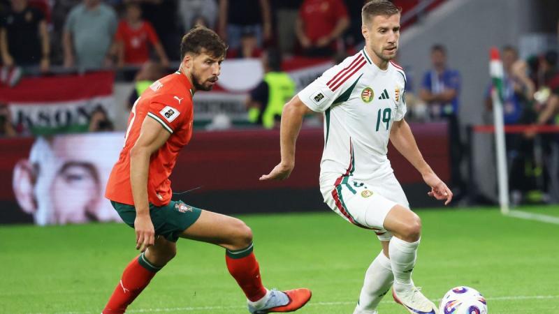Fütyülnek ránk a portugálok, mintha nem is létezne a magyar válogatott, és ez bizony nem éppen a legjobb érzés.